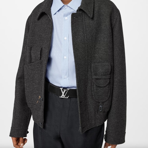 Louis Vuitton LV Initiales 40mm Reversible Belt Monogram Eclipse Reverse Logo 90 - Picture 5 of 7